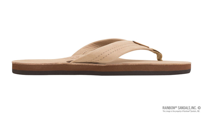 Women's Single Layer Arch Support Premier Leather with 1" Strap