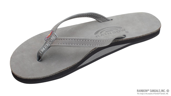 Women's Single Layer Premier Leather with Arch Support and a 1/2" Narrow Strap