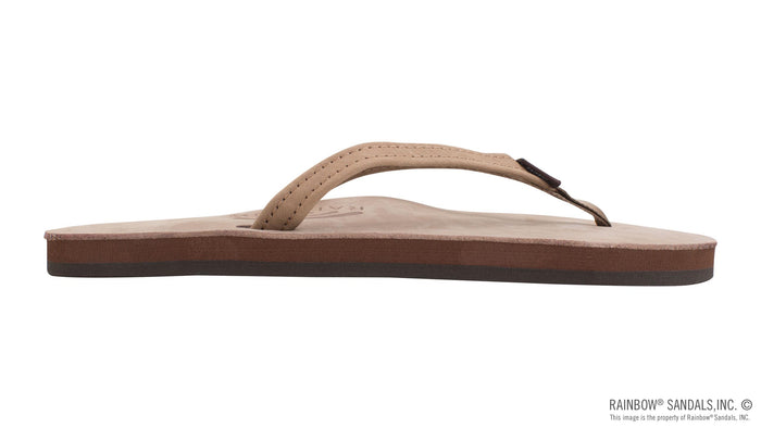 Women's Single Layer Premier Leather with Arch Support and a 1/2" Narrow Strap