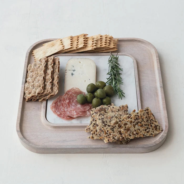 Wood & Marble Board Duo - Madison's Niche