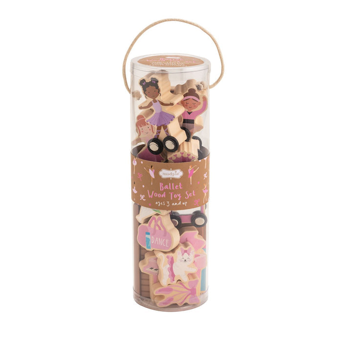 Wood Toy Set- Girl - Madison's Niche