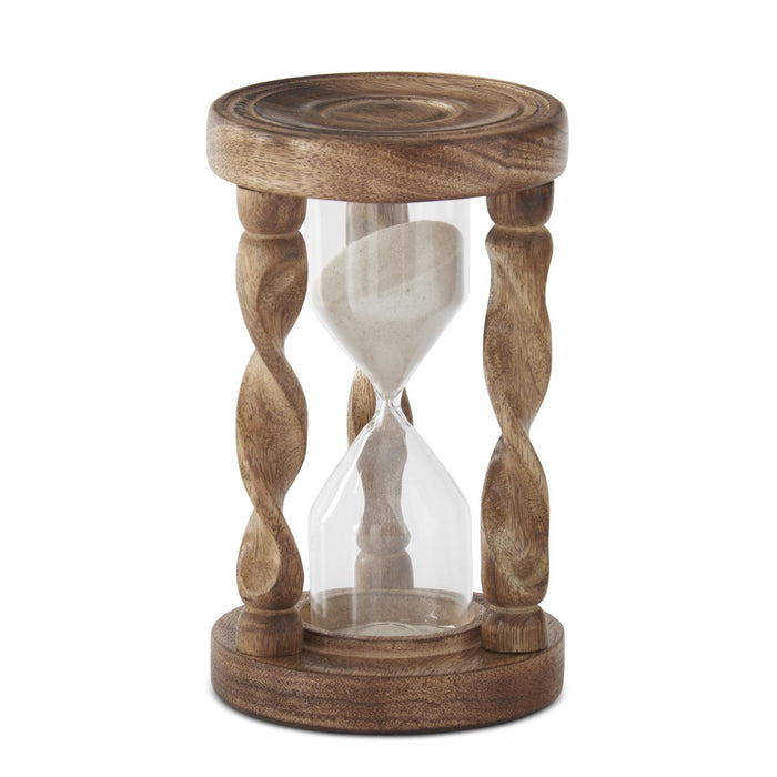 Wooden Hourglass - Madison's Niche