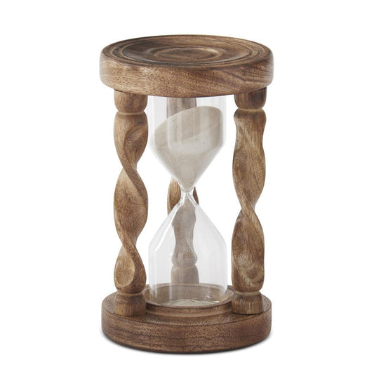 Wooden Hourglass - Madison's Niche