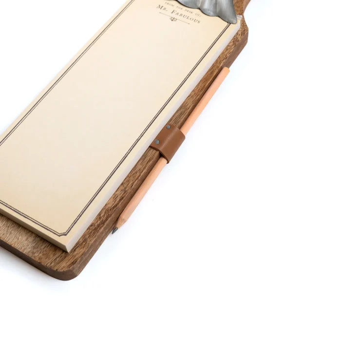 Wooden Market Clipboard - Madison's Niche