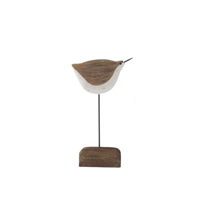 Wooden Seagull On Driftwood - Madison's Niche