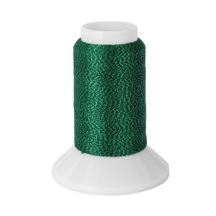 Woolly Nylon Metallic #316 - Green Cone