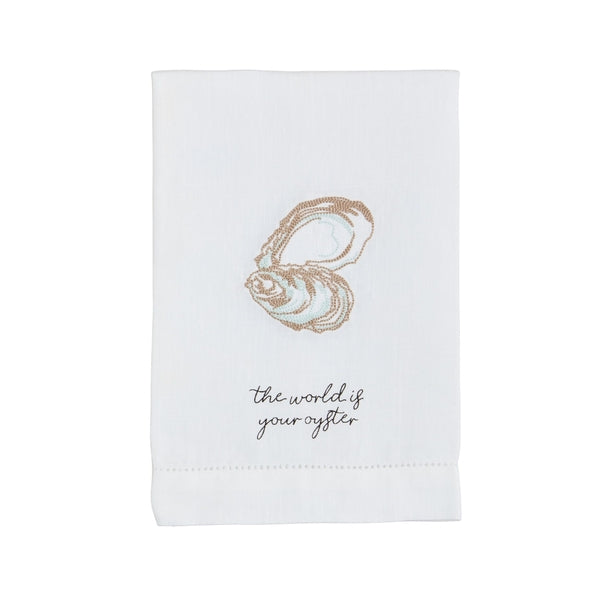 World Is Your Oyster Towel - Madison's Niche