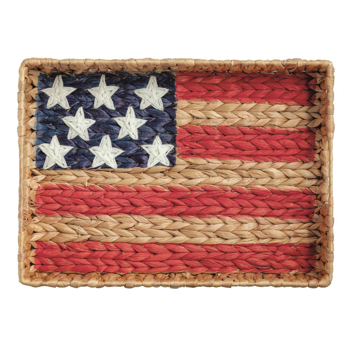 Woven Flag Tray - Madison's Niche