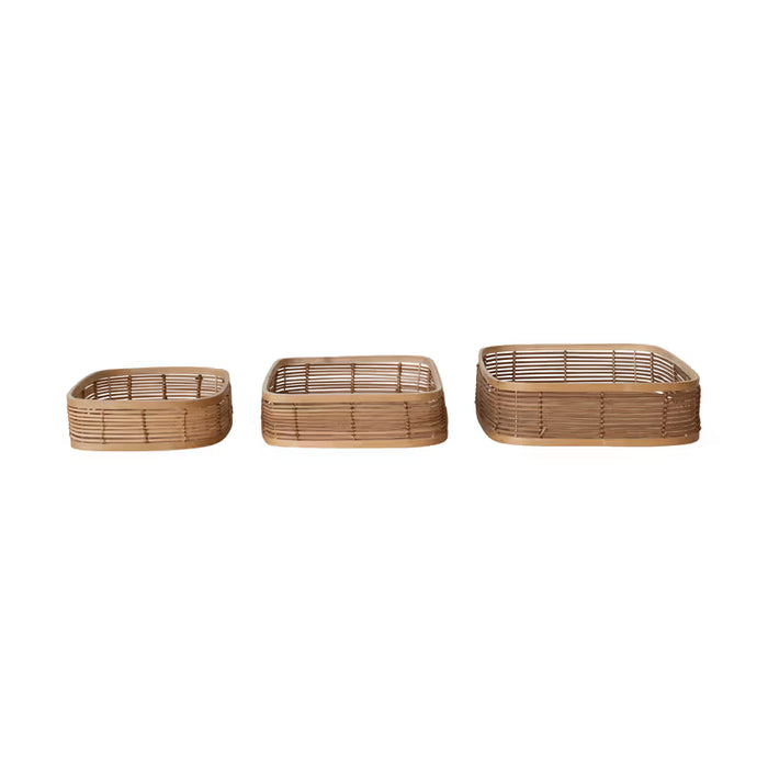 Woven Rattan Basket - Madison's Niche