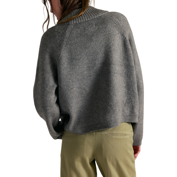 WTF On It Half Zip in Grey