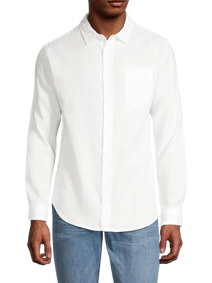 Wyatt Relaxed Fit Top in White - Madison's Niche
