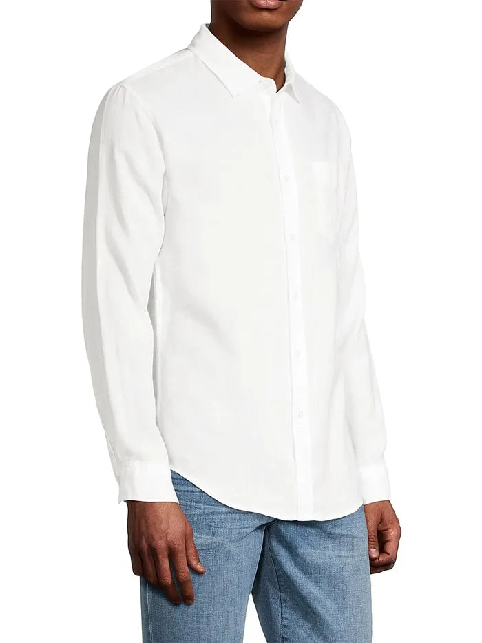 Wyatt Relaxed Fit Top in White - Madison's Niche