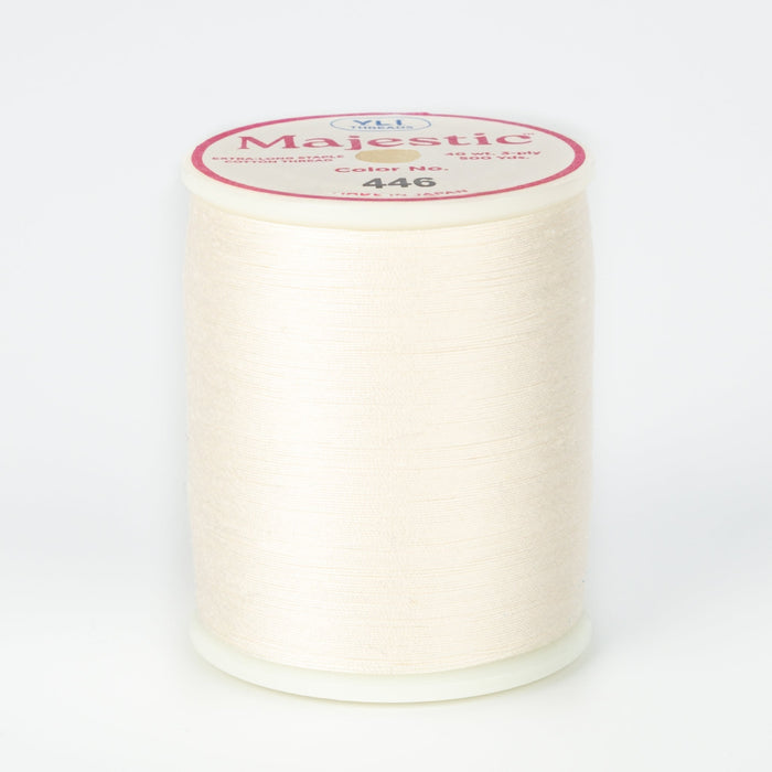 YLI Thread Majestic #446 - Natural White Spool