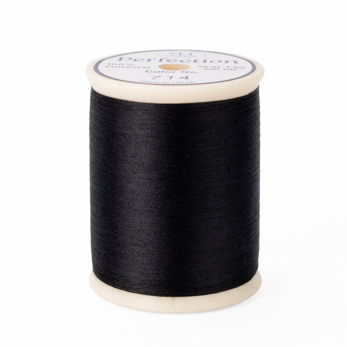 YLI Thread Perfection #714 - Black Spool