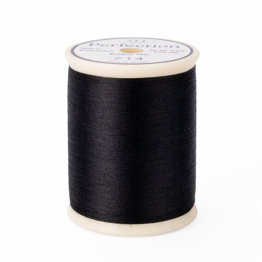 YLI Thread Perfection #714 - Black Spool