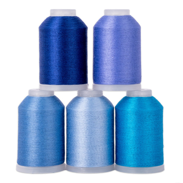 YLI Thread Soft Touch Set - The Blues