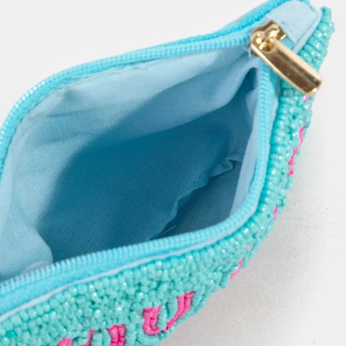 You Cant Afford Me Beaded Coin Purse - Madison's Niche