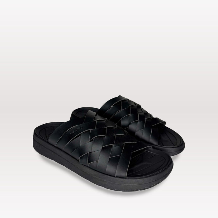 Zuma  - Black Vegan Leather